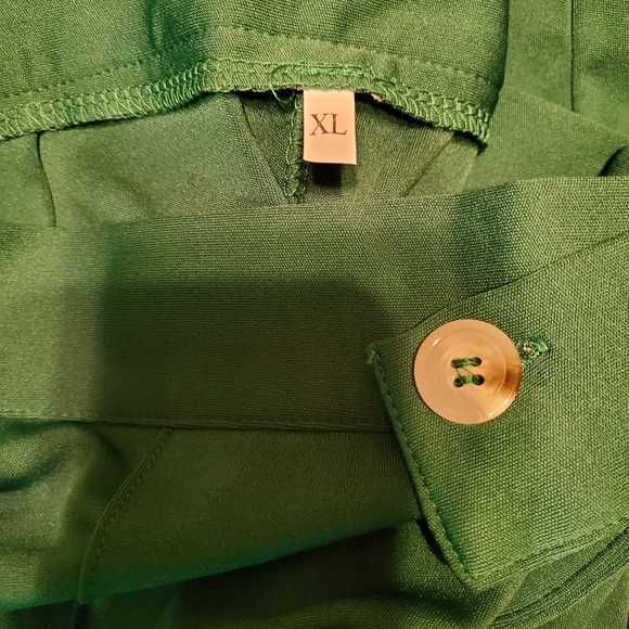 Womens plain zip high waist work pants size Xl 12-14 - Picture 4 of 5